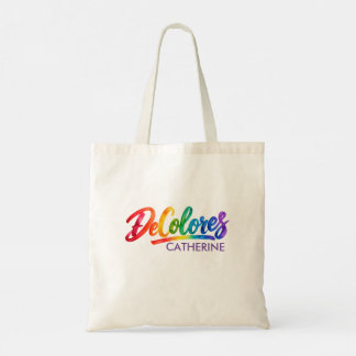 Bolsa Tote Saco Personalizado De Colores com Galo em Aquarela