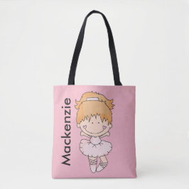 Bolsa Tote Saco personalizado do balé de Mackenzie