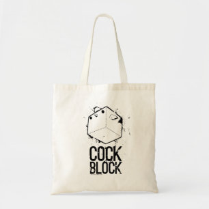 Bolsa Tote Saco poderoso de Cockblock