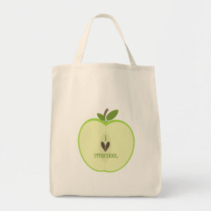 Bolsa Tote Saco pré-escolar do professor - Apple verde meio