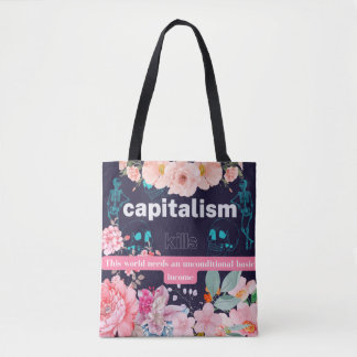 Bolsa Tote saco preto pouco comum criativo