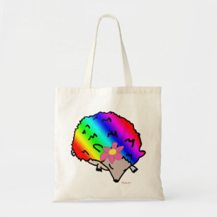 Bolsa Tote Saco psicadélico do cliente das canvas do ouriço