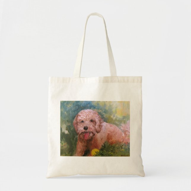 Bolsa Tote Saco que de Goldendoodle/Labradoodle você (Frente)