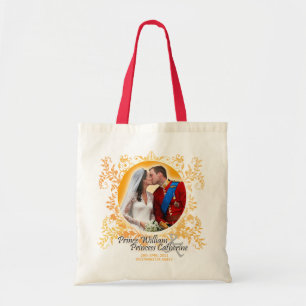 Bolsa Tote Saco real do beijo do casamento de William & de