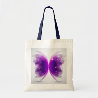 Bolsa Tote Saco roxo da borboleta
