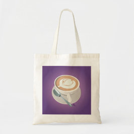 Bolsa Tote Saco roxo de Latte