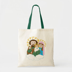 Bolsa Tote Saco santamente da massa da família