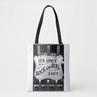 Bolsa Tote Saco 'Seu Somente é Rock and Roll, Bebê'