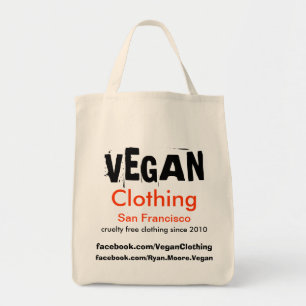Bolsa Tote Saco SFG do Promo da roupa do VEGAN