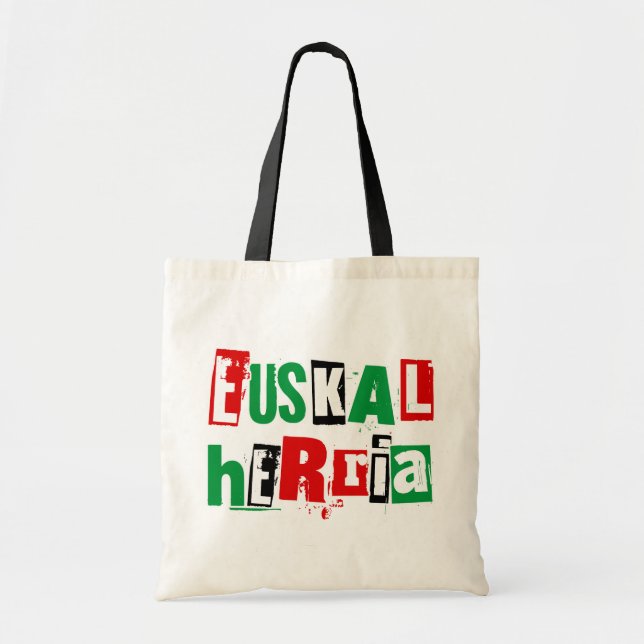 Bolsa Tote Saco tecido Pays Basque (Frente)