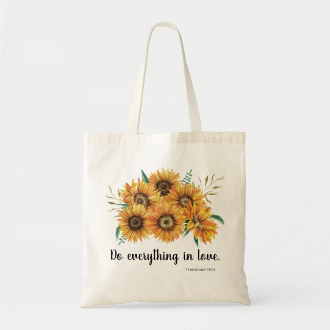 BOLSA TOTE SACO TOTALIZADOR COM BÍBLIA VERSAL (Frente)