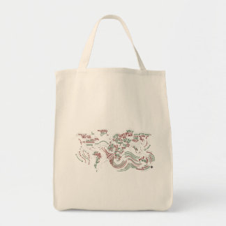 Bolsa Tote Saco Tote Arte Tipográfico Design