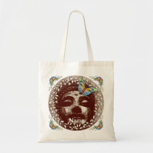 Bolsa Tote Saco tote Borboleta Buda (Frente)