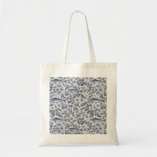 Bolsa Tote Saco Tote Chinoiserie de Sardinha Mediterrâneo