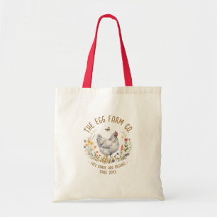 Bolsa Tote Saco Tote com Logotipo da Fazenda Watercolor Galin