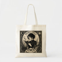 Saco Tote de Arte Gótica Novo Clube de Meninas Est
