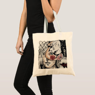 Bolsa Tote Saco Tote de Arte Surrealista Estética – Alternati