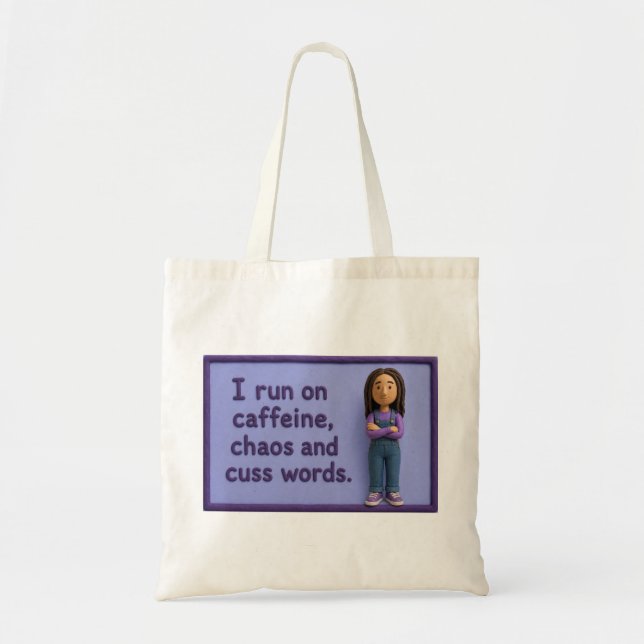 Bolsa Tote Saco Tote de Orçamento da Maria Malandra (Frente)