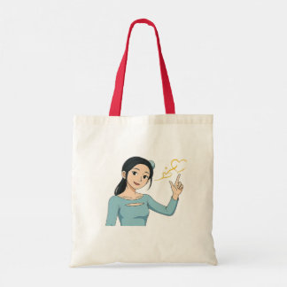Bolsa Tote Saco Tote de Orçamento Personalizado – 100% Algodã