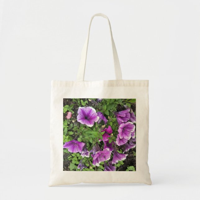 Bolsa Tote Saco Tote de Prado de Flores Silvestres | Fotograf (Frente)