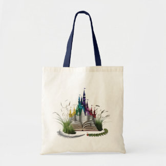 Bolsa Tote Saco Tote Encantrado de Orçamento Página de Livro