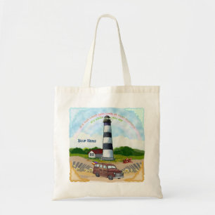 Bolsa Tote Saco tote Farol da Escolha Arco-íris