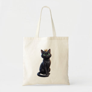 Bolsa Tote Saco Tote Gato Preto Real
