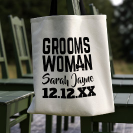 Bolsa Tote Saco Tote Groomswoman Casamento Smoking