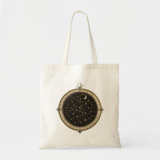Bolsa Tote Saco Tote Mapa Estelar Celestial Vintage