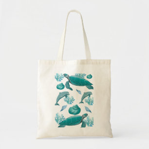 Bolsa Tote Saco Tote Ocean Breeze   Vibrações de Praia e Golf