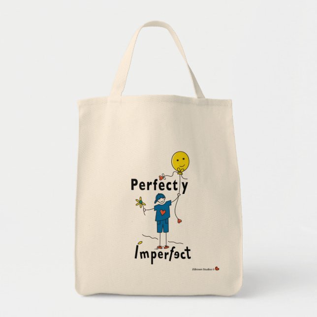Bolsa Tote Saco Tote Perfeitamente Imperfeito 2B (Frente)