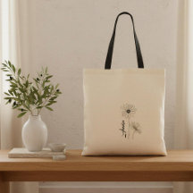Saco Tote Personalizado Daisy com Nome