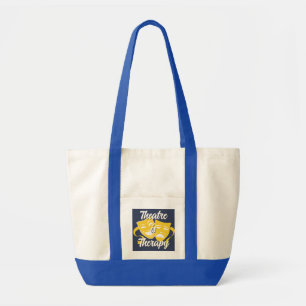 Bolsa Tote Saco Tote Teatro é Terapia Impulse - Canvas