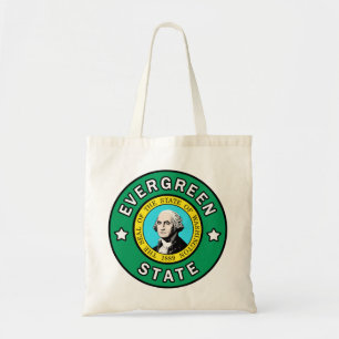 Bolsa Tote Saco tote Washington Evergreen State