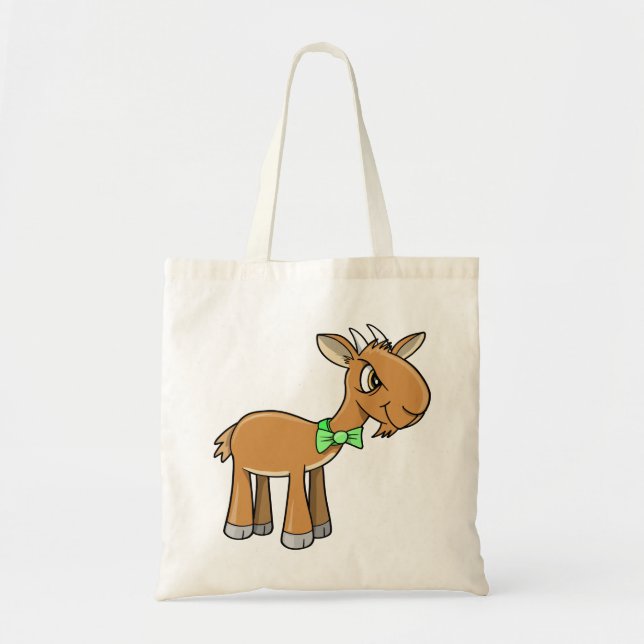 Bolsa Tote Saco velho médio da cabra (Frente)