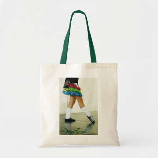 Bolsa Tote Saco verde irlandês da dança