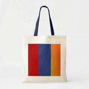 Bolsa Tote Saco Vermelho Azul Laranja