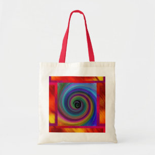 Bolsa Tote Saco Vermelho e Laranja