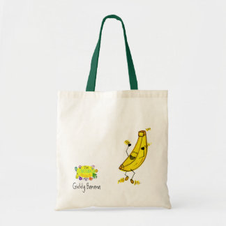 Bolsa Tote Saco vertiginoso da banana
