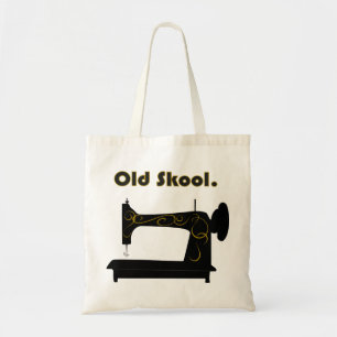 Bolsa Tote Saco Vintage Sewing Machine