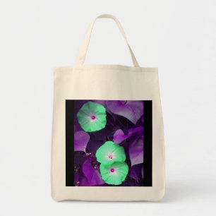 Bolsa Tote Saco violeta das corriolas do Aqua N