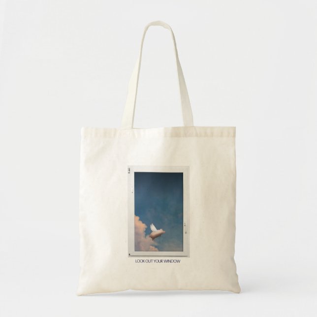 Bolsa Tote saco voador (Frente)