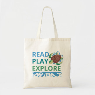 Bolsa Tote Sacol Tote da Biblioteca para Crianças Leia • Brin