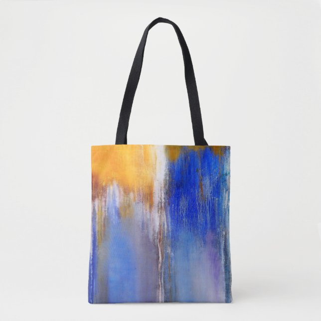 Bolsa Tote Sacola abstrata orgânica (Frente)