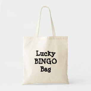Bolsa Tote Sacola afortunada do BINGO