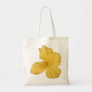Bolsa Tote Sacola amarela do hibiscus