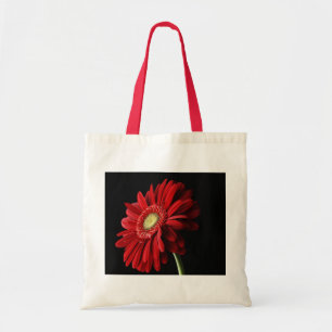 Bolsa Tote Sacola ambiental da margarida vermelha de Gerber