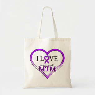 Bolsa Tote Sacola - amor de I alguém com MTM