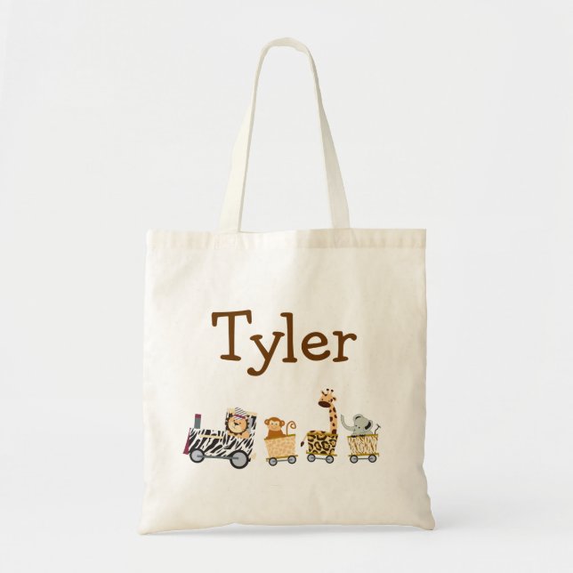 Bolsa Tote Sacola animal do trem (Frente)