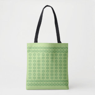Bolsa Tote Sacola (ao) - teste padrão ondulado